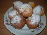 Pączki z ciasta twarogowego zamiast drożdży-proszek do pieczenia