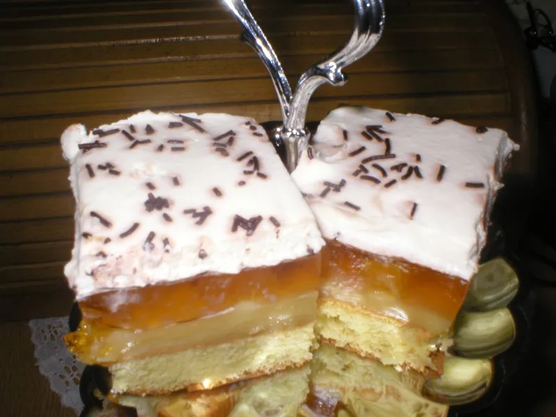 Ciasto z brzoskwiniami