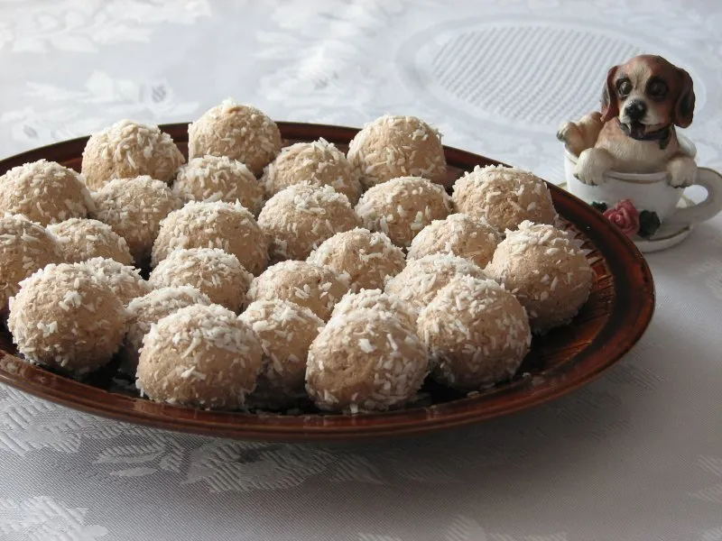 Trufelki kokosowe