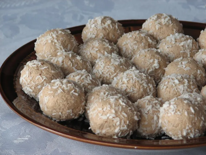 Trufelki kokosowe