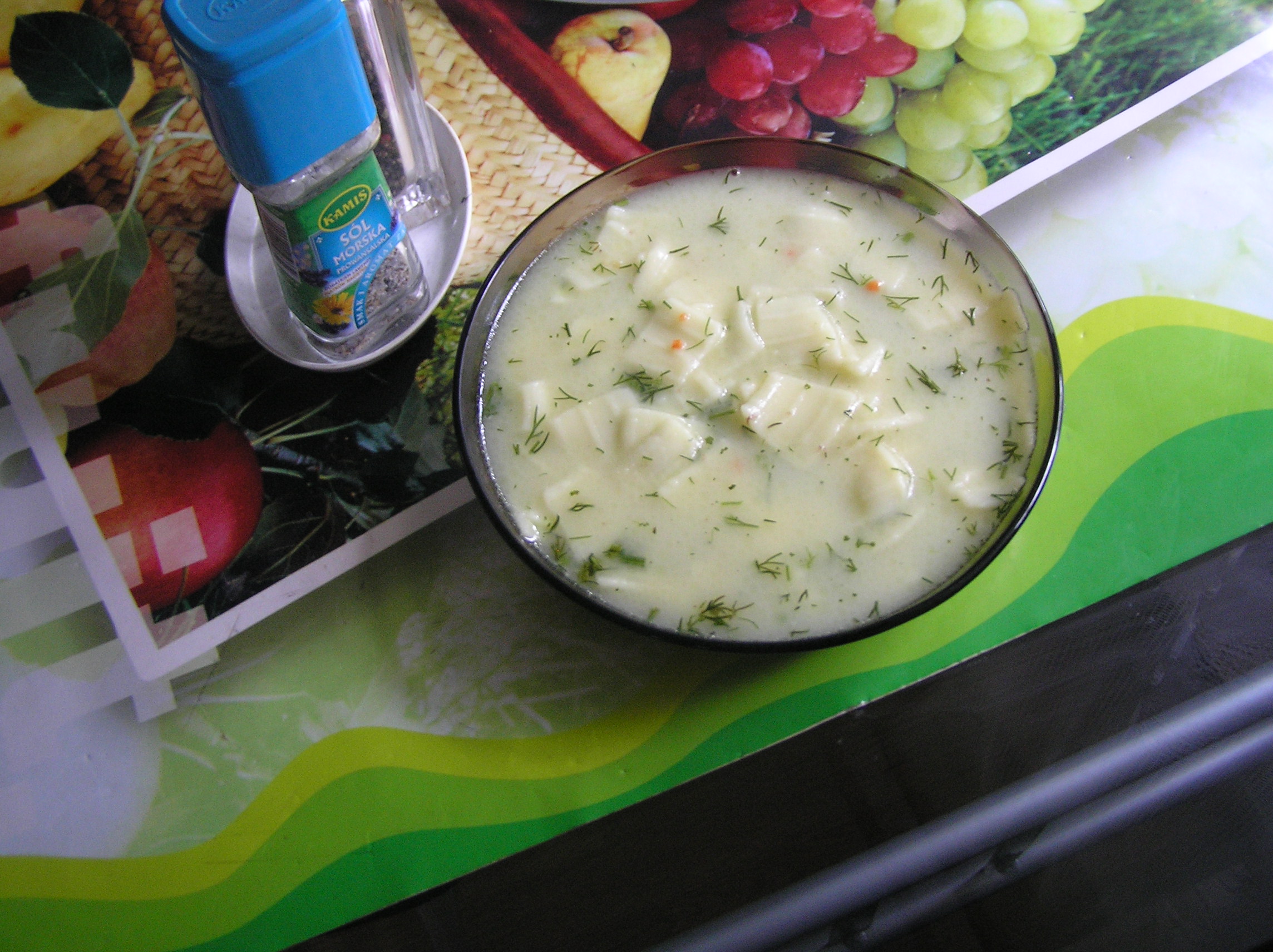 Pyszna zupa koperkowa